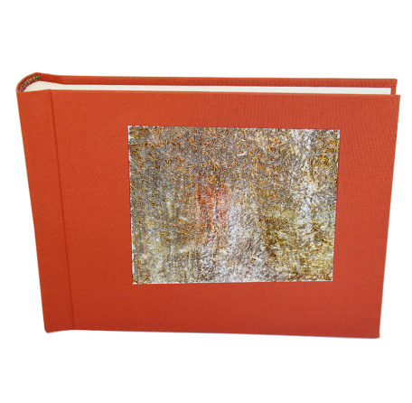 Album photos orange avec décor aluminium – Image 2